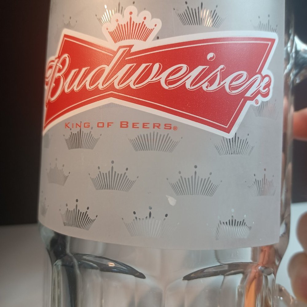 Budweiser beer mug Big 8 inch - Picture 7 of 7